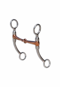 Professional's Choice Bob Avila Copper Snaffle Bit AVB-190