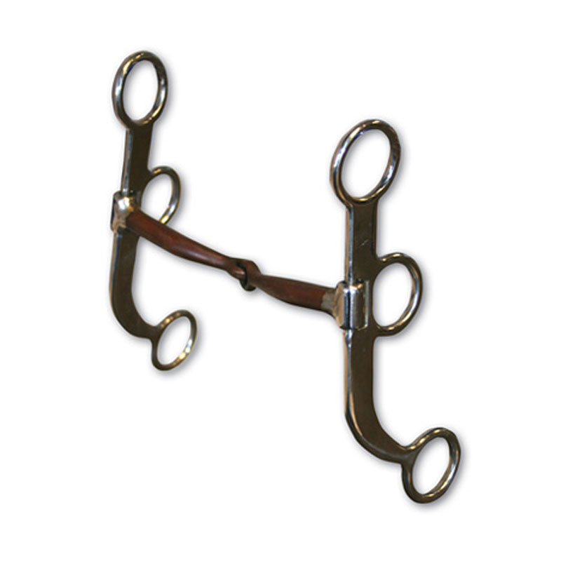 New! Aluminium Shank Snaffle Bit main image 1