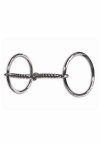 Professional's Choice Brittany Pozzi Collection O-Ring Twisted Wire Snaffle BPB-106
