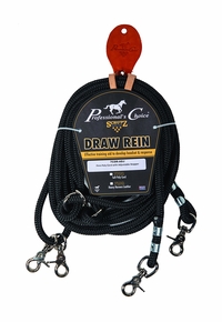 Professionals Choice Adjustable Training Draw Reins 7CDR-ADJ