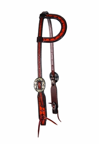 Professionals Choice Diamond One Ear Headstall 3P1025-M4