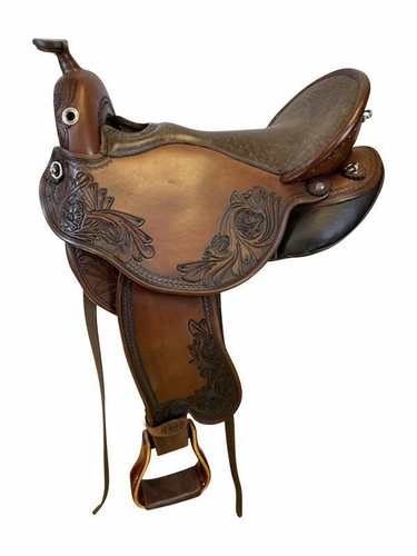 DP Saddlery Quantum Short & Light Western Trail Saddle 5187