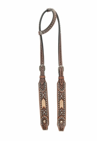 Rafter T Rawhide Collection Single Ear Headstall SE4434