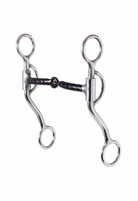 Reinsman 1/2 Slow 1/2 Sweet Iron Ribbon Snaffle 790
