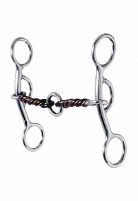Reinsman 3-Piece Sweet & Sour Snaffle with Lifesaver 355