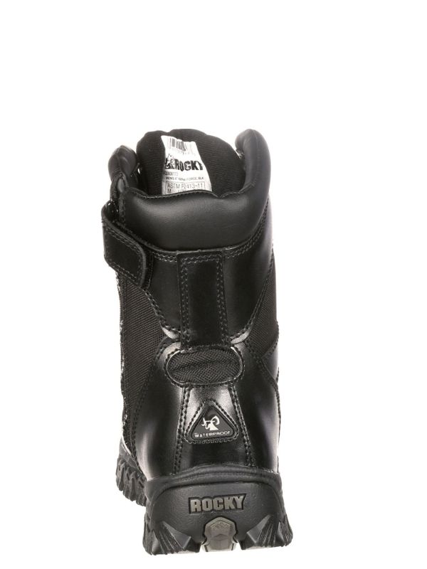 Rocky Alpha Force Zipper Boots – Waterproof Public Safety – FQ0002173 – Men's All Sizes