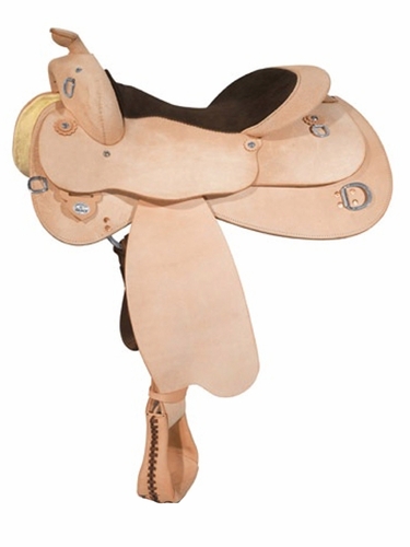 17" Circle Y Roughout Training Saddle 1439 SAVE $239 CLEARANCE