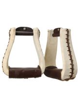 Royal King Laced Rawhide Roper Stirrups 57-5892