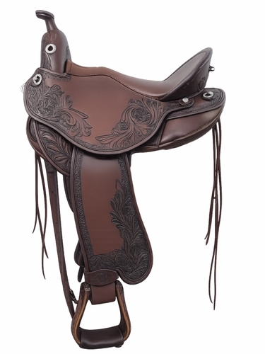 S1 DP Saddlery Quantum Short and Light Western Saddle 1216-6506