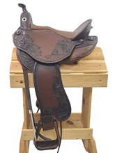 S1 DP Saddlery Quantum Short and Light Western Saddle 1216-6506