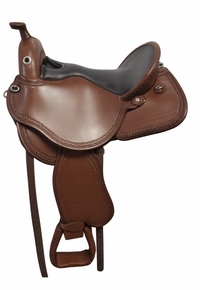 S1 DP Saddlery Quantum Short and Light Western Saddle 1216-7649