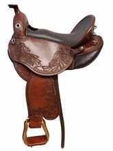 S1 DP Saddlery Quantum Short and Light Western Saddle 1216-7837