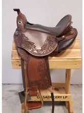 S1 DP Saddlery Quantum Short and Light Western Saddle 1216-7837