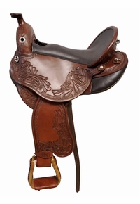 S1 DP Saddlery Quantum Short and Light Western Saddle 1216-7837