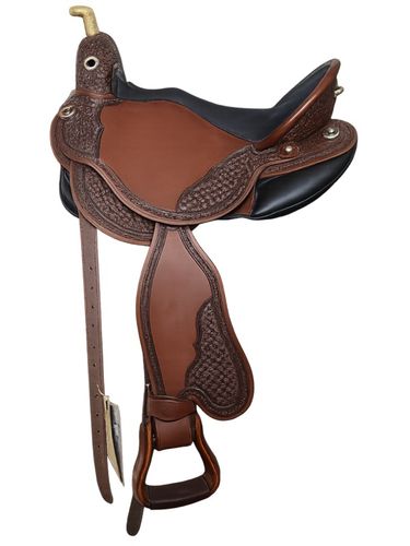 S1 DP Saddlery Quantum Short and Light Western Saddle 1216-8010