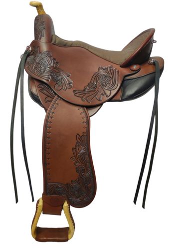 S1 DP Saddlery Quantum Short and Light Western Saddle 1216-8275