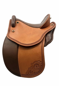 S1 DP Saddlery Quantum with dressage flap Saddle 1084-4600
