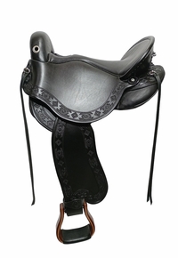 S2 DP Saddlery Quantum Short and Light Saddle 1214-9000