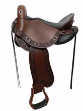 S2 DP Saddlery Quantum Short and Light Saddle 1214-9003 Free Girth Free Girth