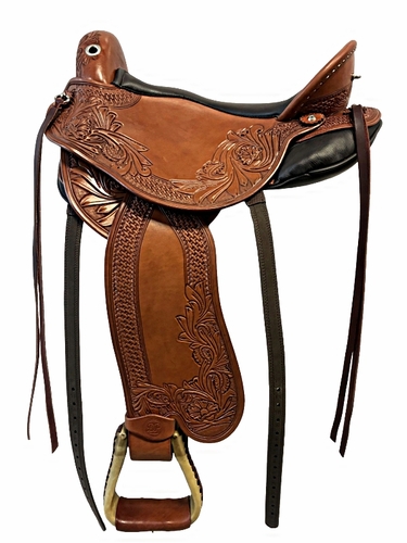 S2 DP Saddlery Quantum Short and Light Saddle 1214-9014