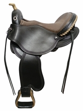 S2 DP Saddlery Quantum Short and Light Western Pro Saddle 1216P-8900 Free Girth Free Girth