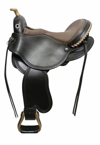 S2 DP Saddlery Quantum Short and Light Western Pro Saddle 1216P-8900