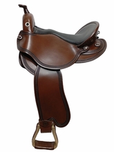 S2 DP Saddlery Quantum Short and Light Western Pro Saddle 1216P-8958