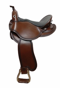 S2 DP Saddlery Quantum Short and Light Western Pro Saddle 1216P-8958