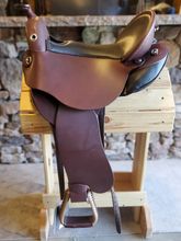 S2 DP Saddlery Quantum Short and Light Western Saddle 1216-5512