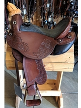 S2 DP Saddlery Quantum Short and Light Western Saddle 1216-7466