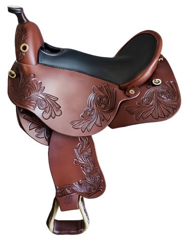 S2 DP Saddlery Quantum Short and Light Western Saddle 1216-7881