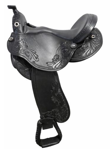 S2 DP Saddlery Quantum Short and Light Western Saddle 1216-8196