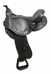 S2 DP Saddlery Quantum Short and Light Western Saddle 1216-8196