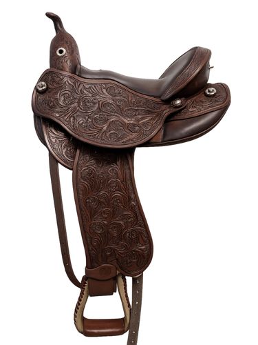 S2 DP Saddlery Quantum Short and Light Western Saddle 1216-8238