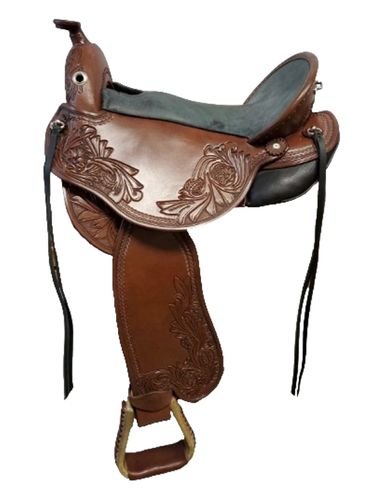 S2 DP Saddlery Quantum Short and Light Western Saddle 1216-8479
