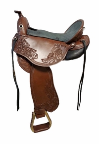 S2 DP Saddlery Quantum Short and Light Western Saddle 1216-8479