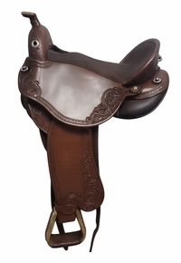 S2 DP Saddlery Quantum Short and Light Western Saddle 1216-8510
