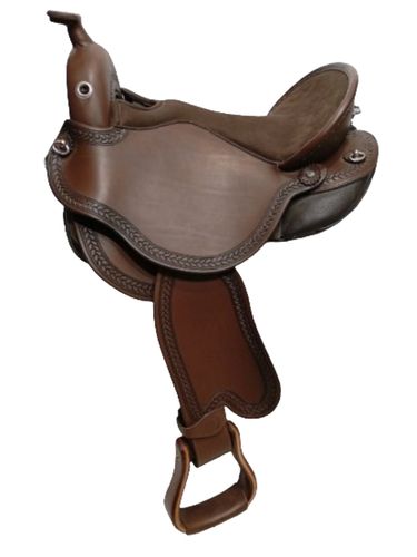 S2 DP Saddlery Quantum Short and Light Western Saddle 1216-8750
