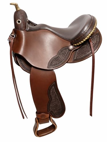 S2 DP Saddlery Quantum Short and Light Western Saddle 1216-8790