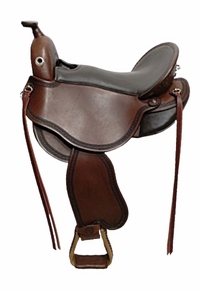 S2 DP Saddlery Quantum Short and Light Western  Saddle 1216-8827