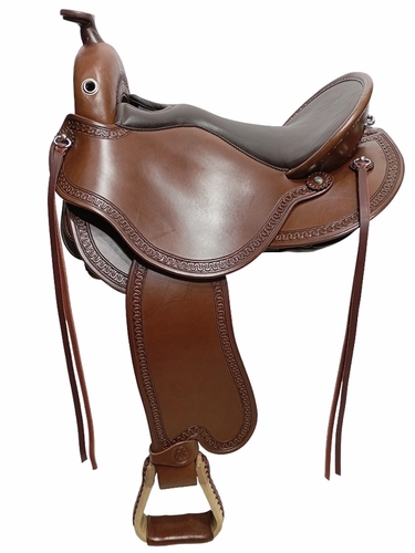 S2 DP Saddlery Quantum Short and Light Western Saddle 1216-8856