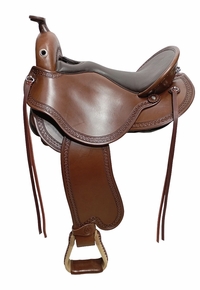 S2 DP Saddlery Quantum Short and Light Western Saddle 1216-8856