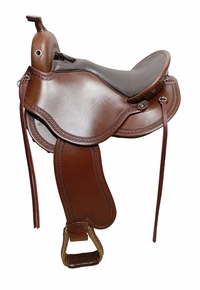 S2 DP Saddlery Quantum Short and Light Western Saddle 1216-8857