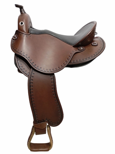 S2 DP Saddlery Quantum Short and Light Western Saddle 1216-8881