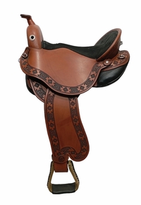 S2 DP Saddlery Quantum Short and Light Western Saddle 1216-8962