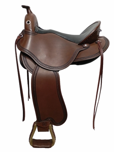 S2 DP Saddlery Quantum Short and Light Western Saddle 1216-8994