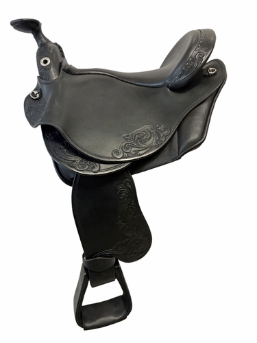 S2 DP Saddlery Quantum Western Saddle 1215-8828 Free Girth Free Girth