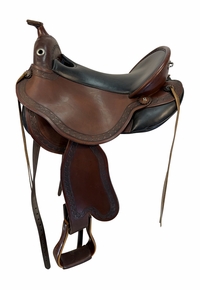 S2 Used DP Saddlery Trail Saddle Adjustable Tree 2261