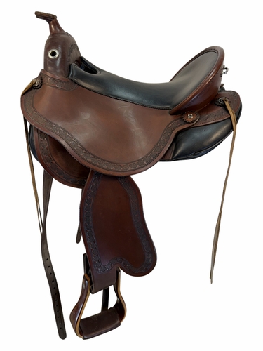 SOLD 2026/08/12 S2 Used DP Saddlery Trail Saddle Adjustable Tree 2261