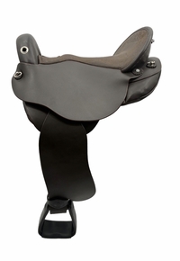S3 DP Saddlery Quantum Short and Light Saddle 1214-7005 Free Girth Free Girth